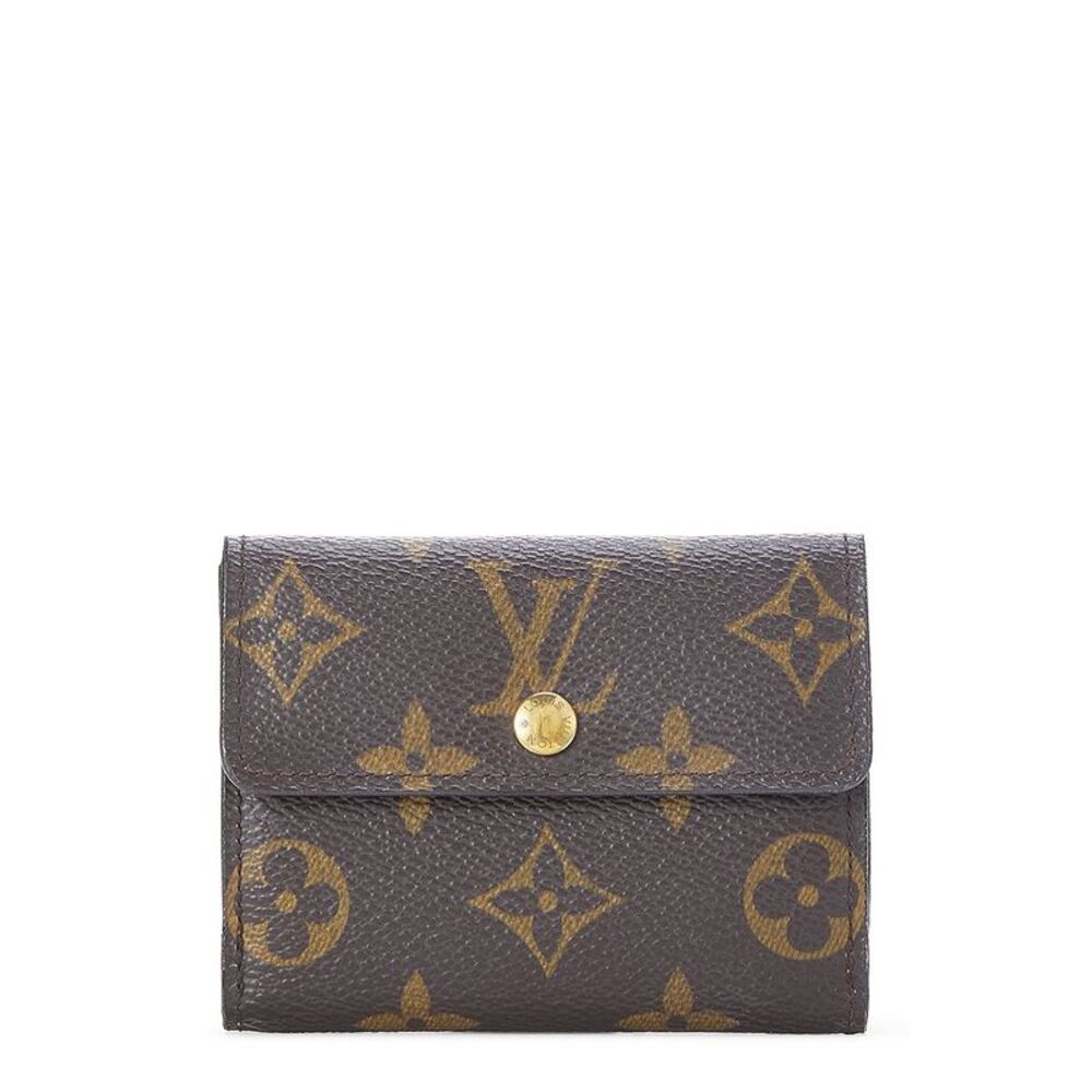Louis Vuitton Brown Coated Canvas Brown Monogram Ludlow Card Holder